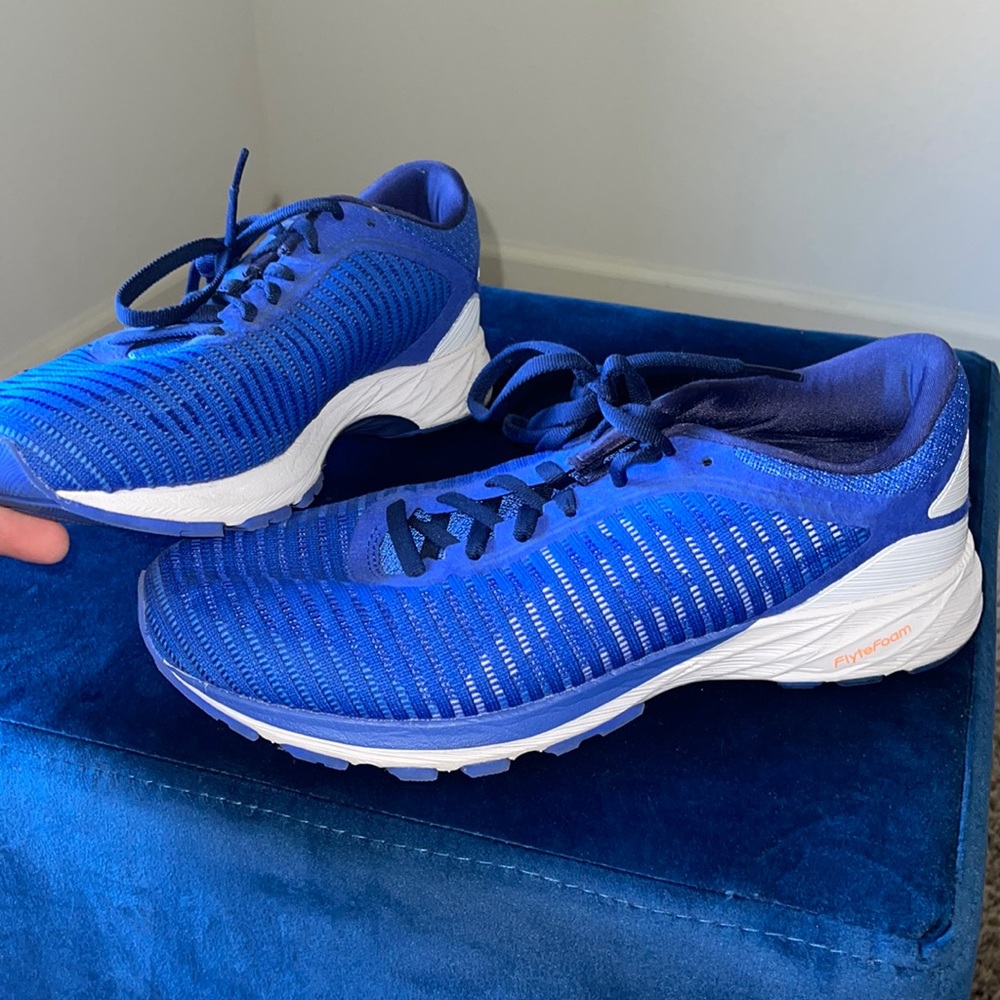 ASICS running shoes. FlyteFoam size women’s 9. Worn once